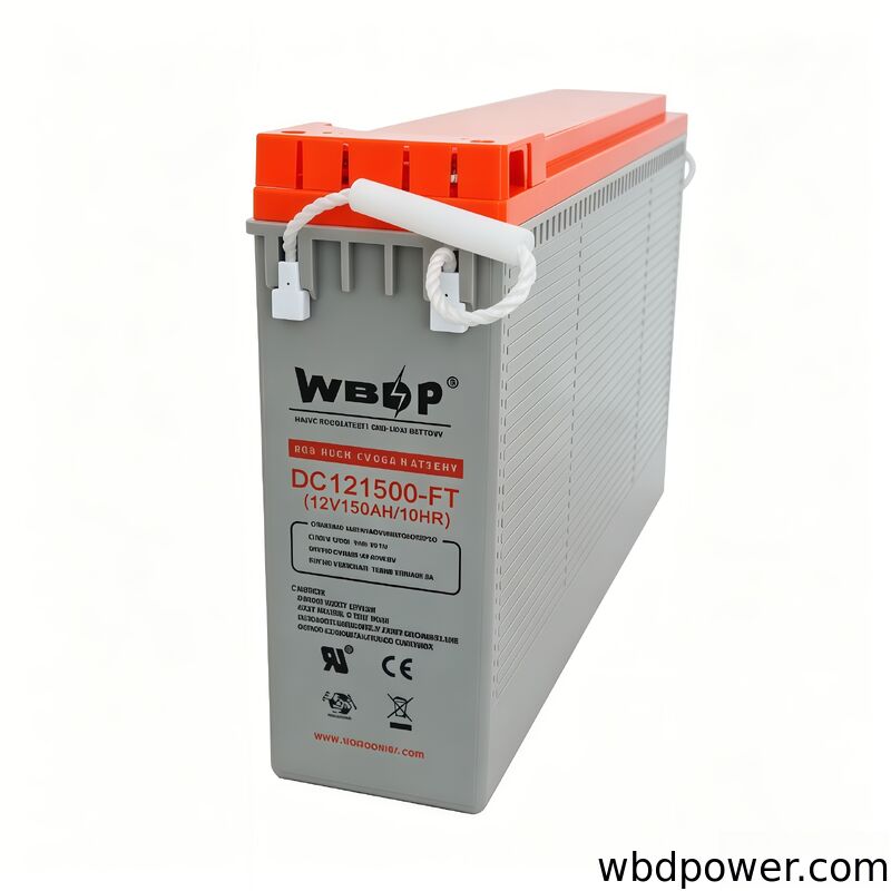 Customizable 12V 150AH Battery Slim Gel Deep Cycle Batteries For Telecom Cabinet / UPS Racks