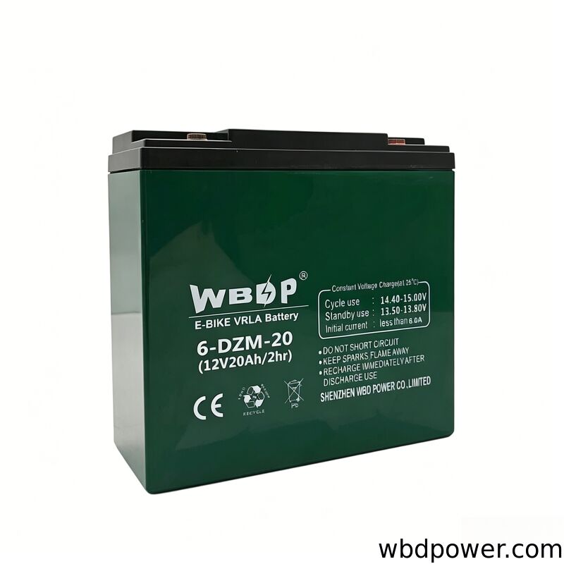 20AH 12V EV Battery Heavy Duty Maintenance Free Rechargeable Battery For Electric Scooter / Electric Bike
