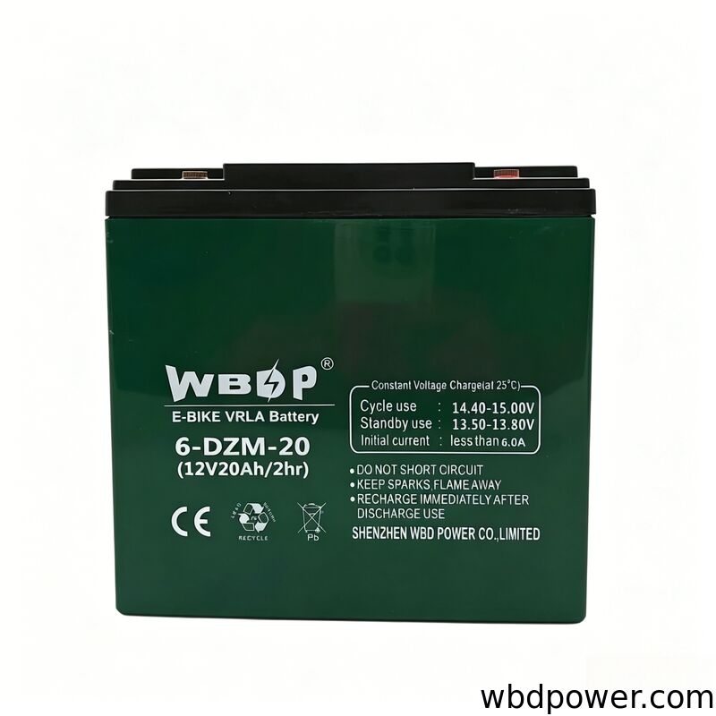 20AH 12V EV Battery Heavy Duty Maintenance Free Rechargeable Battery For Electric Scooter / Electric Bike