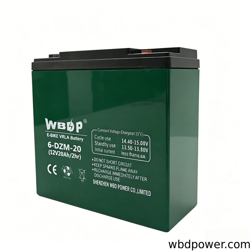 20AH 12V EV Battery Heavy Duty Maintenance Free Rechargeable Battery For Electric Scooter / Electric Bike