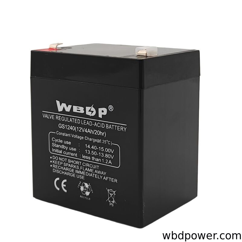 4ah 12V AGM Battery Compact Sealed Lead Acid Battery Rechargeable For UPS Replacement Battery