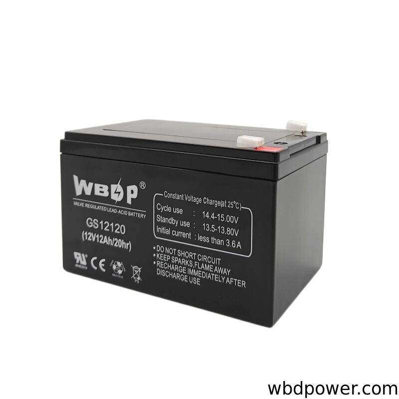 12Ah 12V AGM Battery Lightweight Maintenance Free Lead Acid Battery For Home / Office UPS Applications