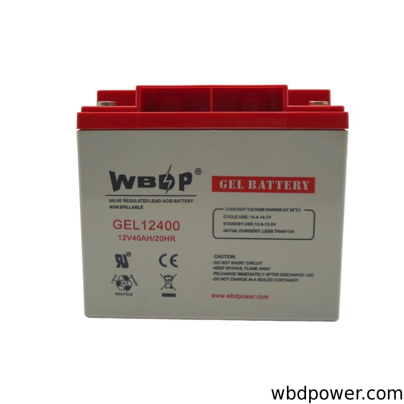40AH 12V AGM Battery Valve Regulated Sealed Lead Acid Battery Maintenance Free For UPS System / Solar Power