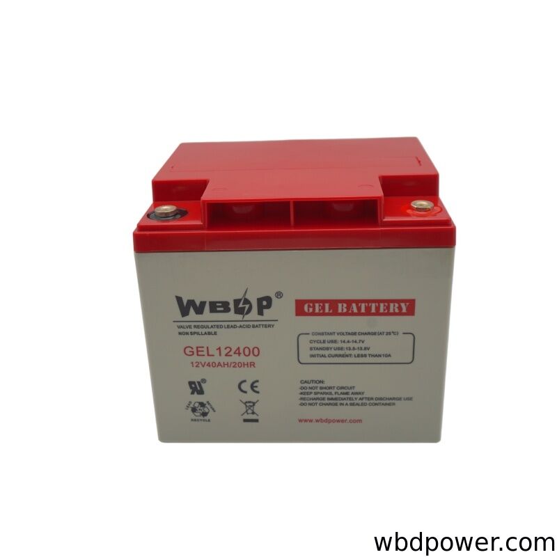 40AH 12V AGM Battery Valve Regulated Sealed Lead Acid Battery Maintenance Free For UPS System / Solar Power