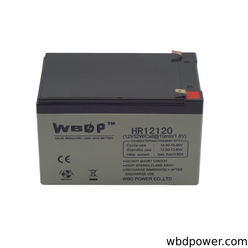 12AH 12V AGM Battery Sealed Lead Acid UPS Battery Customized For Security System / Alarm / Lighting