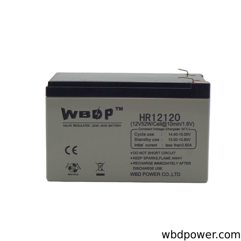 12AH 12V AGM Battery Sealed Lead Acid UPS Battery Customized For Security System / Alarm / Lighting