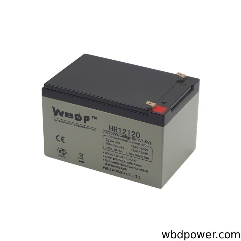 12AH 12V AGM Battery Sealed Lead Acid UPS Battery Customized For Security System / Alarm / Lighting