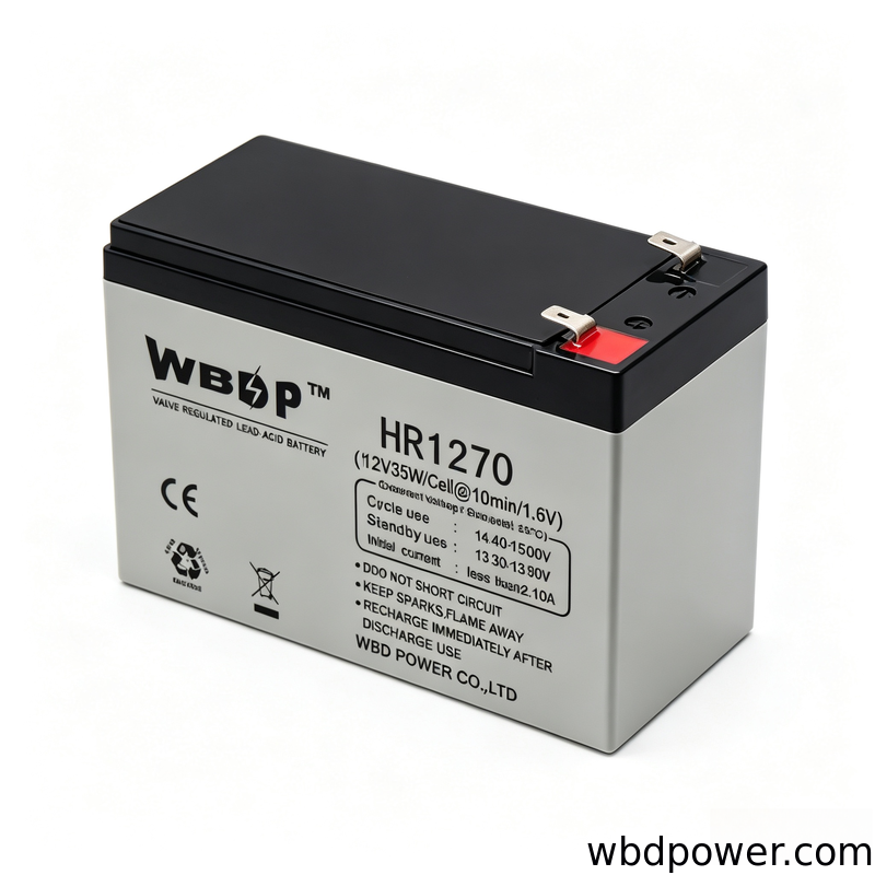 12V 7ah Lead Acid Rechargeable Battery High Rate Sealed Maintenance Free Battery For UPS