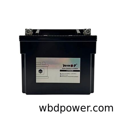Rechargeable Lithium Motorcycle Battery 12.8V 6AH Lithium Ion Motorcycle Battery For Motorcycle Starting